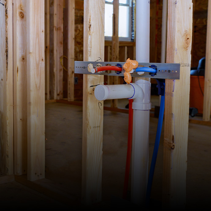 New Construction Plumbing Installation